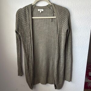 Women's Olive cardigan